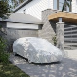 VidaXL Husă auto pentru Sedan curele cu cataramă complet, argintiu XXL