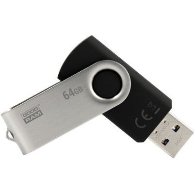 Stick Memorie USB 3.0 64GB (Negru) GoodRam foto