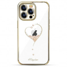 Husa Cover Kingxbar Wish Series pentru iPhone 13 Pro Gold foto