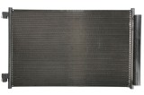 Condensator climatizare AC Fiat 500, Panda; Lancia Ypsilon, motor: 1.0, Condensator cu uscator integrat; Mhev, 543x340x12, miez si rezervor din