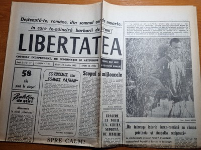 libertatea 23 martie 1990 - evenimentele de la targu mures foto