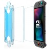 Folie de protectie Ecran Techsuit SwitchAura Applicator pentru Nintendo Switch 2, Sticla Securizata, Full Glue, Set 2 bucati, Universal