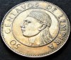 Moneda exotica 50 CENTAVOS de LEMPIRA - HONDURAS, anul 1978 * cod 3449, America Centrala si de Sud