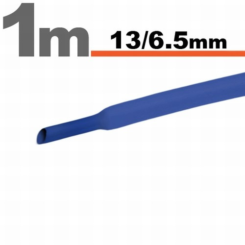 Tub termocontractibilAlbastru &bull; 13 / 6,5 mm Best CarHome