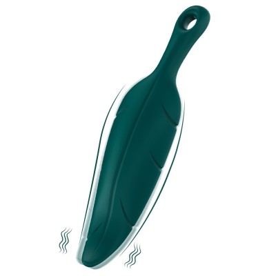 Vibrator Leaf Touch Dark Green foto