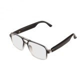Cumpara ieftin Ochelari de soare smart iSEN GS10, Negri, Lentile polarizate, Unisex, Microfon si difuzor incorporat, Muzica si apeluri Bluetooth, Asistare vocala