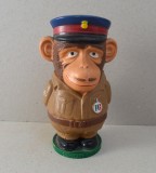 PG Tips Tea Sergeant Chimp Money Box Bank anii 1970