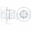 DELPHI BG2898 Disc frana