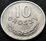 Moneda 10 GROSZY - RP POLONA / POLONIA, anul 1969 * cod 2820 = UNC