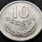 Moneda 10 GROSZY - RP POLONA / POLONIA, anul 1969 * cod 2820 = UNC