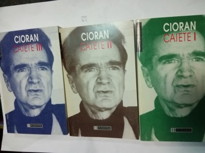 CIORAN - CAIETE - 3 volume foto