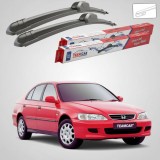 Cumpara ieftin Ștergătoare Honda Accord Gen VI (CH) Hatchback 1999-2003 | Set Față Flat &ndash; TeamCar&reg;