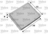 VALEO 698876 VALEO ESSENTIAL Filtru, aer habitaclu
