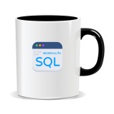 Cana personalizata cu mesaje pentru programatori, Meserias in SQL