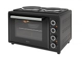 Cumpara ieftin Cuptor electric ECG ETH 3501B, 35 litri, 1400 W, 2 plite, iluminare interioara, 90-250&deg;C, negru