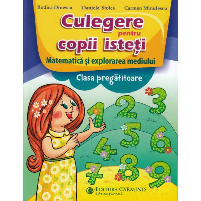 Matematica. Culegere pentru copii isteti - Clasa pregatitoare - Rodica Dinescu foto