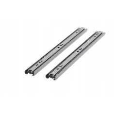Glisieră cu bile, 400 mm, extensie parțială, metal, argintiu / PK-0H30-4000
