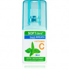 SOFTdent Fresh Mint apă de gură pentru o respirație proaspătă de lungă durată 20 ml