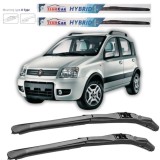 Cumpara ieftin Ștergătoare Fiat Panda (169) 2003-2011 Hybrid &ndash; Set față