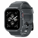 Curea Spigen Rugged Armor Pro pentru Apple Watch 4/5/6/7/8/9/SE (44/45 mm) Gri inchis