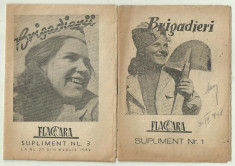 BRIGADIERII - propaganda comunista (2 brosuri din 1948) foto