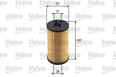 VALEO 586531 Filtru ulei foto
