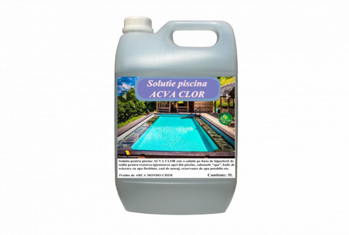 Solutie pentru piscina Arca Lux, Bidon 5 L