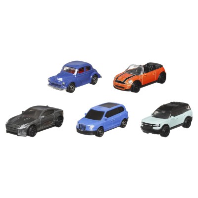 MATCHBOX SET 5 MASINUTE METALICE MBX BRITISH ROADWAYS SCARA 1:64 foto