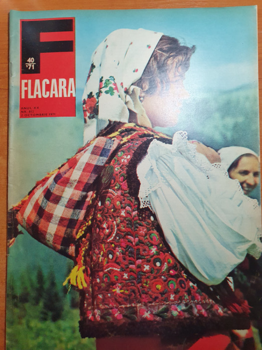 flacara 2 octombrie 1971-art. dem radulescu,foto orasul medias,piatra neamt