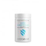 Formula pentru inhibarea asimilarii de carbohidrati Keto Carb Focus, 180 capsule, CodeAge