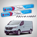 Cumpara ieftin Ștergătoare Renault Trafic III Van 2014-prezent | Set Față Flat Premium &ndash; TeamCar&reg;