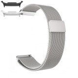 Curea Milanese Slim Fit compatibila Samsung Galaxy Watch9 44mm, Argintiu