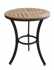 RAKI Masa cafea rotunda 60xh62cm POLYWOOD foto