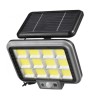 Proiector Solar 288 LED COB 50W, Senzor Miscare, Telecomanda, 3 Moduri, Cablu 4.6m, BZRSH - Lampa Solara Gradina