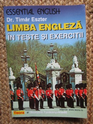 Eszter Timar - Limba engleza in teste si exercitii foto