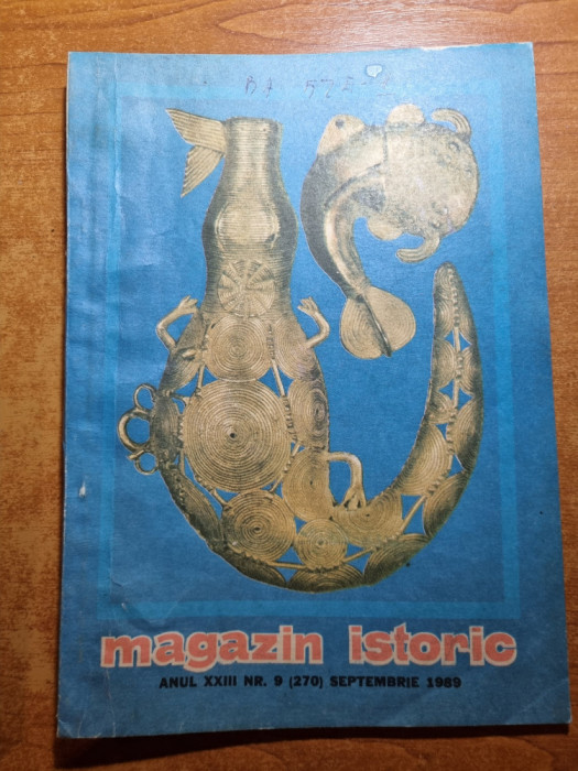 revista magazin istoric septembrie 1989