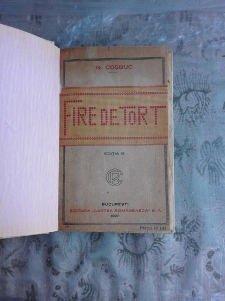 FIRE DE TORT - GEORGE COSBUC