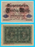 Germania (pick 49) 50 Mark 1914 UNC-; Darlehenskassenschein