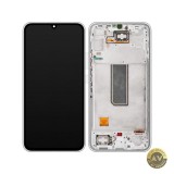 Display cu Touchscreen Samsung Galaxy A34 A346 cu Rama Argintiu Service Pack GH82-31200B