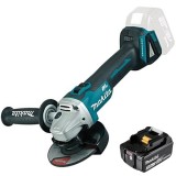 Makita DGA504Z + BL1830B - Polizor unghiular 125 mm + Acumulator Li-Ion 18 V 3 Ah