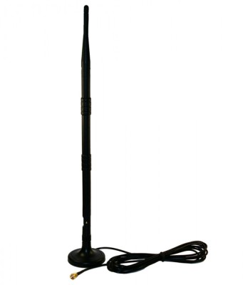 Antena omnidirectionala, 9-12dBi, 50 ohmi, 50W, negru foto