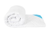 Pilota antiacarieni Somnomed 200x220, microfibra alba, vara, 120 gsm