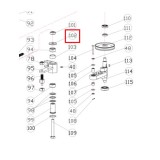 Garnitura metalica de protectie pentru motocositoarea Ruris DAC777, CLD-SW01