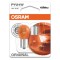 Set 2 Becuri 12V PY21W Original Blister Osram