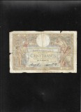 Franta 100 franci francs 1936 seria52973 uzata