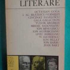 Ion Barbu Octavian Goga Tudor Arghezi Ion Minulescu – Marturisiri literare