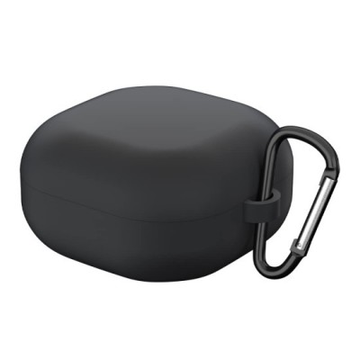 Husa pentru Samsung Galaxy Buds FE / 2 Pro / 2 / Live / Pro - Techsuit Silicone Case - Black foto