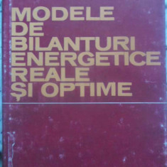 MODELE DE BILANTURI ENERGETICE REALE SI OPTIME-A. CARABULEA, I. GH. CARABOGDAN