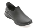 Cumpara ieftin Pantofi sport SKECHERS negri, ULTRA FLEX 3.0, din piele naturala