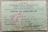 Carte de legitimatie ARPA, Scoalele de Mecanici si Pilotaj de Avion 1935-1938